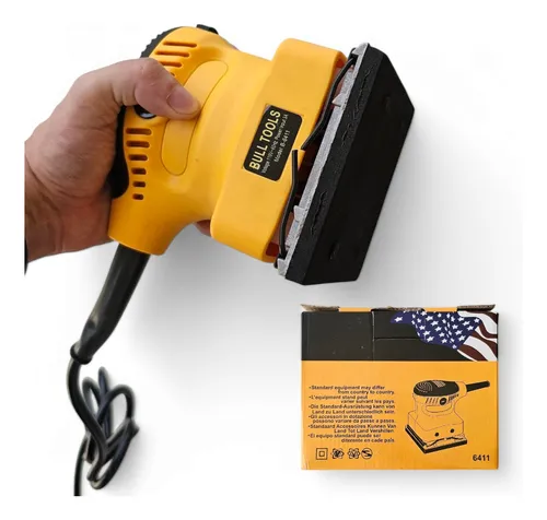 comprar Lijadora De Palma 1\u002F4 Profesional Motor 3a Bulltools B-6411