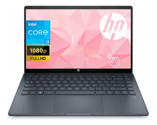 Notebook Hp14 Pavilion Intel Core I3 Fhd Touch 8gb 256gb W11
