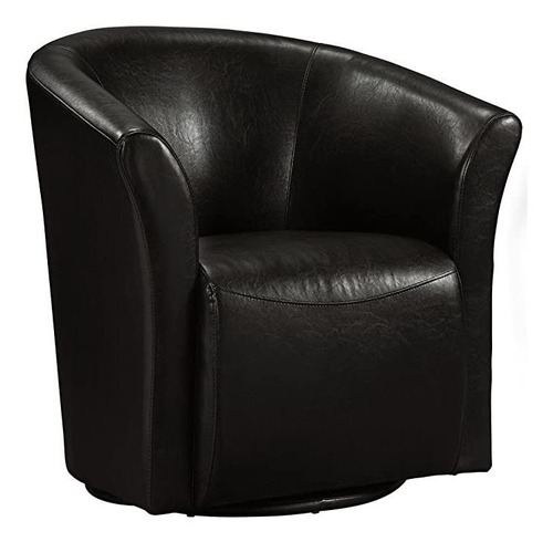 Rocket Rivera Studio 55d - Silla Giratoria, Color Negro