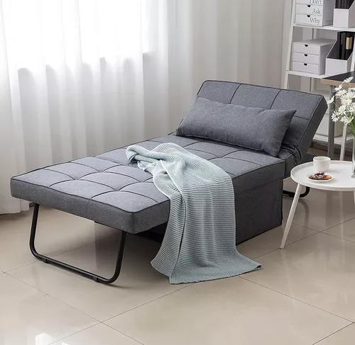 Saemoza Sofá cama, silla cama cama 3 en 1 plegable multifunción otomana,  silla de dormir, reclinable ajustable, sofá, cama, silla de cama individual  – Yaxa Store