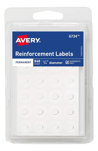 Avery Labels   Etiquetas  Blanco