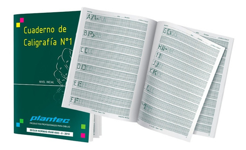 Libro De Caligrafia Tecnica Iram Nivel 1 Plantec Calitecno