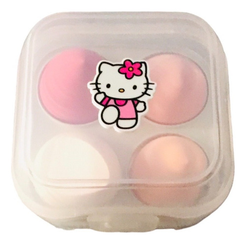 Set Esponjas Maquillaje Hello Kitty Y Sus Amigos