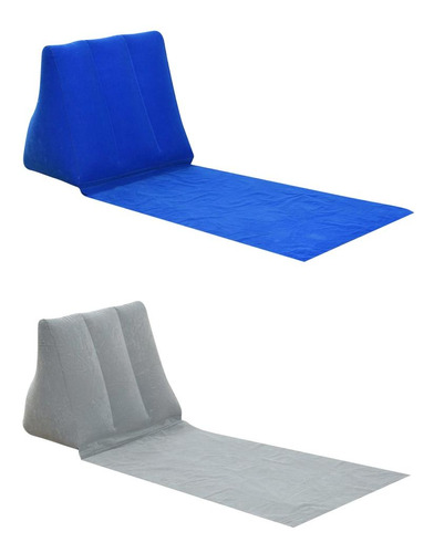 Cama Inflable Tumbona Con Forma De Cuña Para Césped Y Playa,