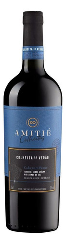 Vinho Nacional Tinto Cabernet Branc Colheitas Amitié 750ml