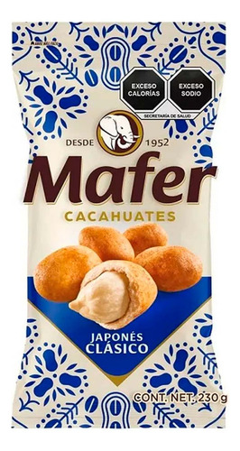 Cacahuates Mafer Japones Clasico 230g