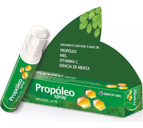 Geonat Propóleo Spray Bucal 200 Dosis Calma Tos Y Mucosidad