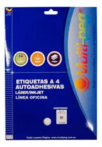 Comprar Etiquetas Adhesivas A4 Blanco
