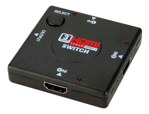 Switch Adaptador 3 Hdmi A 1 Hdmi Megalite