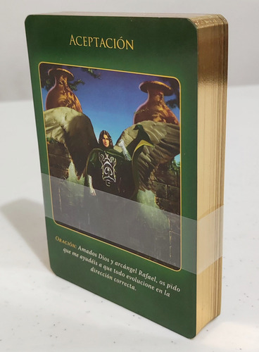 El Arcángel Rafael Oraculo Cartas Adivinatorias Doreen Virtue Guy Trédaniel Ediciones Lados Dorados Tapa Blanda