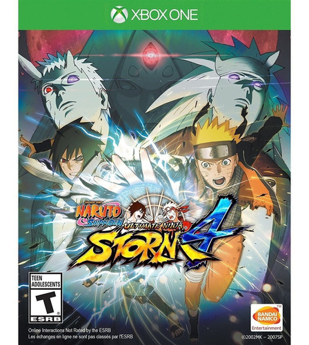 Naruto Ultimate Ninja Storm 4 Xbox One Mídia Física Lacrado