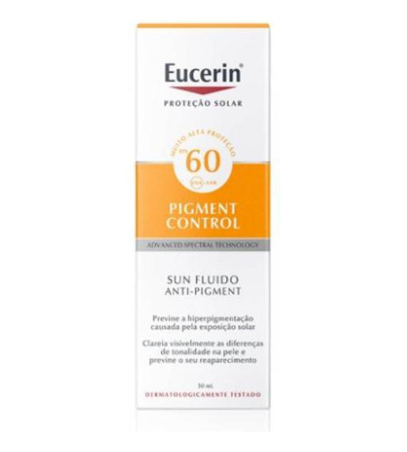 Protetor Solar Eucerin Pigment Control Sun Fluído Fps60 50ml