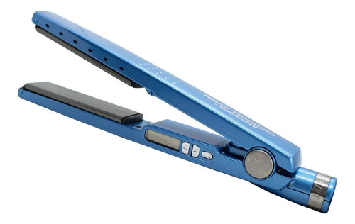 Planchita de pelo BaBylissPRO Nano Titanium Iónica Digital BABNT2091T azul 220V