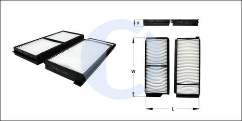 Filtro Para Aire Acondicionado (cabina) Mazda 3 Y Mazda 5 