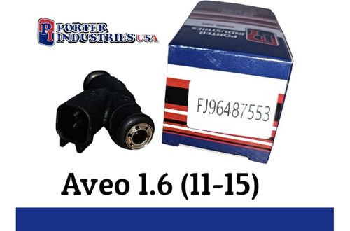 Inyector Aveo Lt 1.6 Año 2011 - 2015. 2 Pines Corto