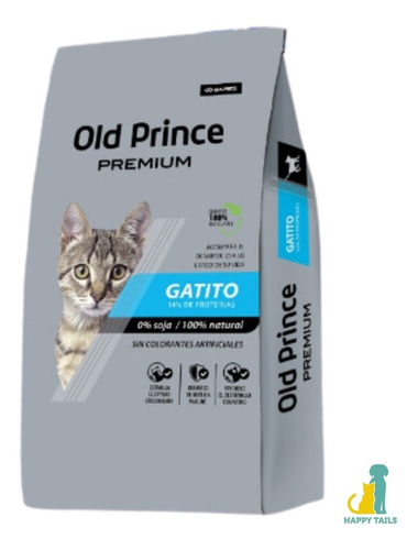 Old Prince Premium Kitten Gatitos X 7,5 Kg - Happy Tails