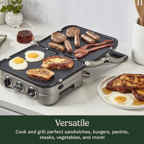Cuisinart Gr-4np1 5-en-1 Griddler, 13.5 (l) X 11.5 (w) X 7