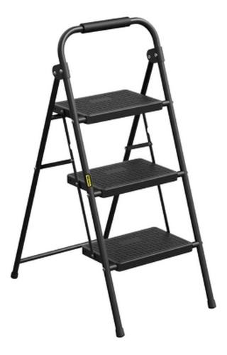 Escalera Plegable Multiuso Tonsteel 3 Peldaños Resistente