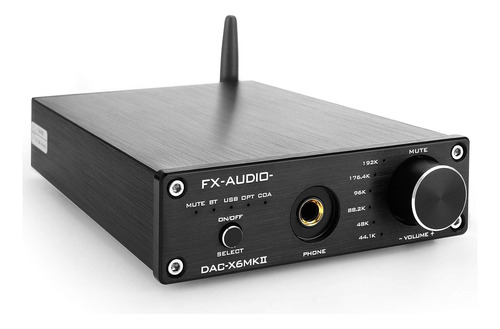 Decodificador De Audio Digital Kgussfx-audio Dac-x6 Mkii Bl