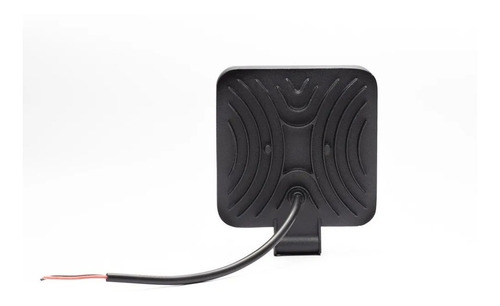 Imagen 6 de 10 de Faro Auxiliar 9 Led Cuadrado 27w Auto Camionta 4x4 C/soporte
