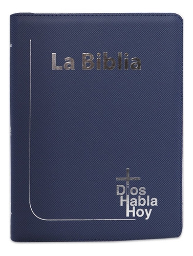 Biblia Dios Habla Hoy Letra Gigante C/ Cierre Azul