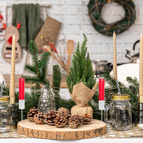 Soporte De Mesa Para Árbol De Navidad De Mesa Con Forma De C