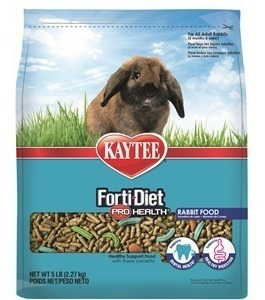 Alimento Kaytee Forti Diet 2.27 K. Para Conejos Adultos Mayores A Seis Meses, Con Probióticos, Mejora Su Salud Digestiva