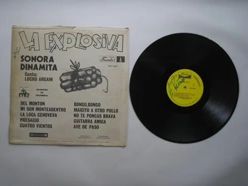 Lp Vinilo Sonora Dinamita La Explosiva Edición Usa 1977 (Usado)