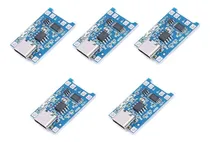 Comprar Lote 5 Modulos Carga Desc Usb C Li Ion 18650 Tp4056 Emn