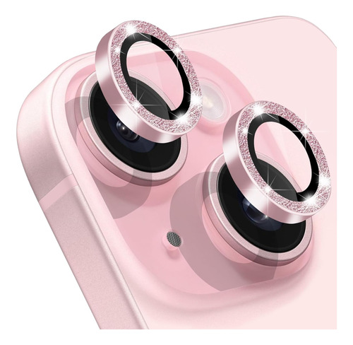 Vidrio Templado Camara Strass Para iPhone 15 Pro Max Plus