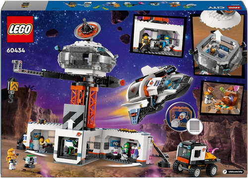 Lego City Base Espacial Y Plataforma De Lanzamiento 60434