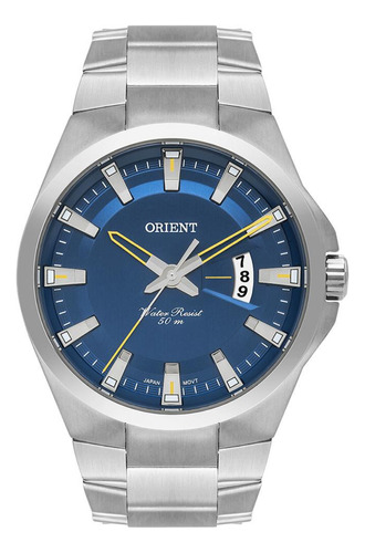 Relógio Orient Masculino Prata Mbss1395 D1sx