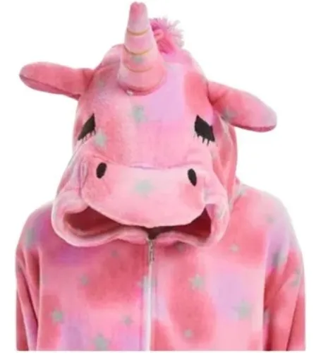 Bella Pijama Disfraz Unicornio Polar Enterito Mujer Niñas