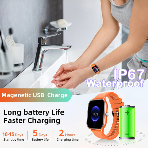 Watch Watch Call De 2 Pulgadas, Pantalla Completa, Smart Lif
