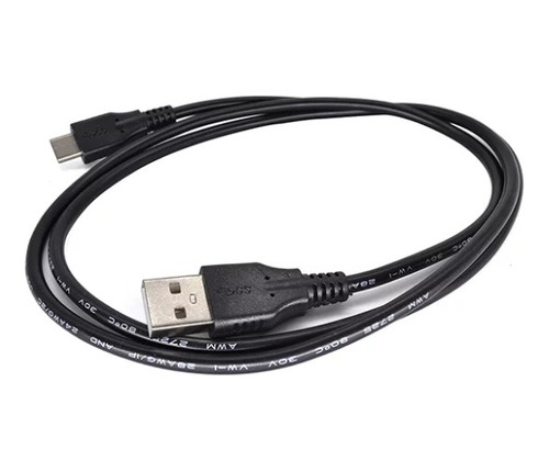Cable Usb 2.0 A Usb Tipo C 1m Negro