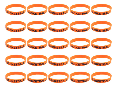 Pulseras Deportivas De Silicona Personalizadas, 25 Piezas