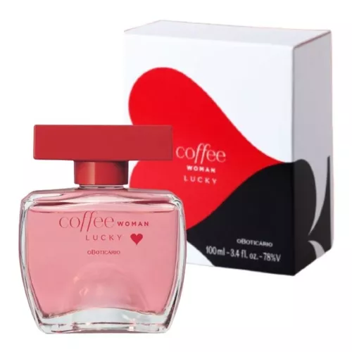 Coffee Woman Lucky Desodorante Colônia 100ml + Brinde