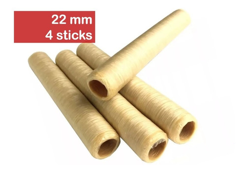 Tripa De Colágeno Para Embutir Chistorra 22mm - 4 Sticks 