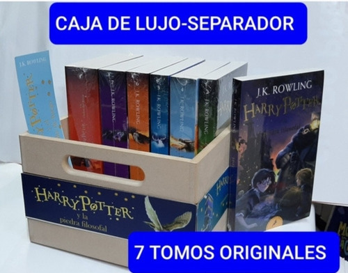 Estuche  Harry Potter 7 Tomos ( Nuevo Y Original )