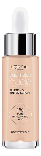 Base de maquillaje en sérum L'Oréal Paris Make Up True Match Nude Base De Maquillaje True Match Serum L' Oréal Paris 30ml Tono 2-3 Light tono 0,5-2 very light - 30mL 30g