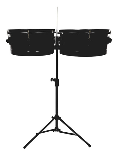 Timbaleta Pintada Economica Color Negro