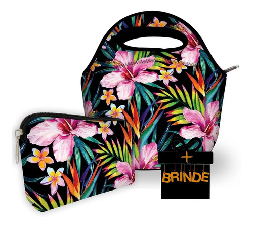 Kit Isoflex Bolsa Com 1 Necessaire - Isoprene - Floral