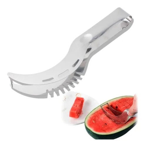 Cortador Pegador De Frutas Melancia Inox