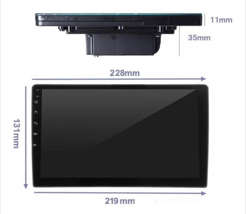 Radio 9 Auto Android 4gb 64gm Ram + Bisel Kia Rio 3, 4, 5