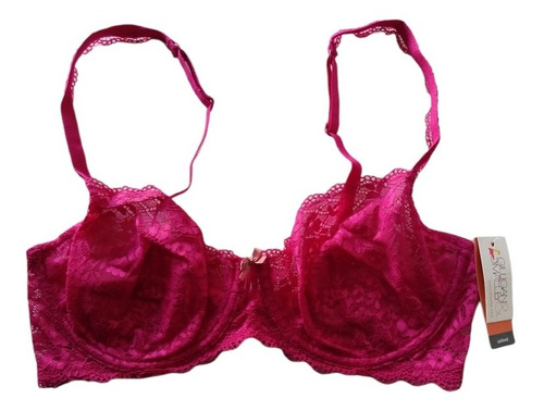 Gilligan O Malley Balconette Bras Rosa Encaje Balconet 34d 