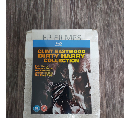 Blu Ray Dirty Harry - Colección - Box 5 películas, doblado/pierna, sello