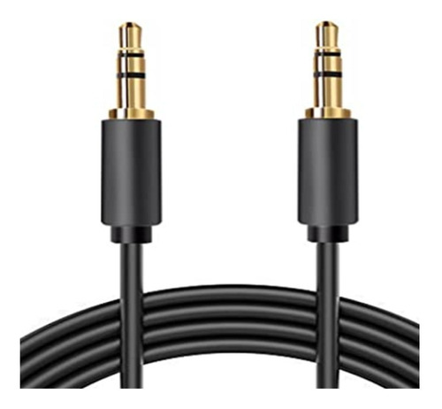 Cable De Audio Plug 3.5mm 20 Metros M/m. Con.baño Oro