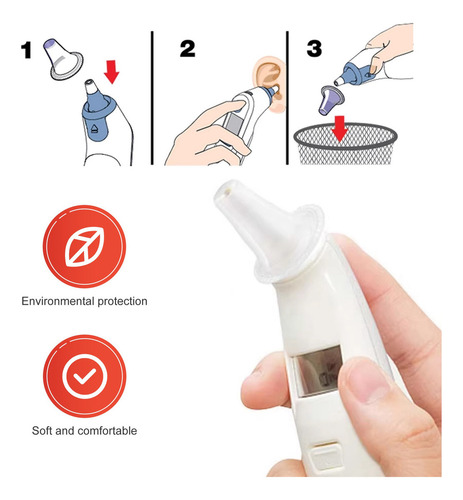120 Fundas Desechables Para Termómetro De Oído, Ear Thermome
