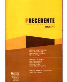 Revista Precedente Anuario Jurídico 2004