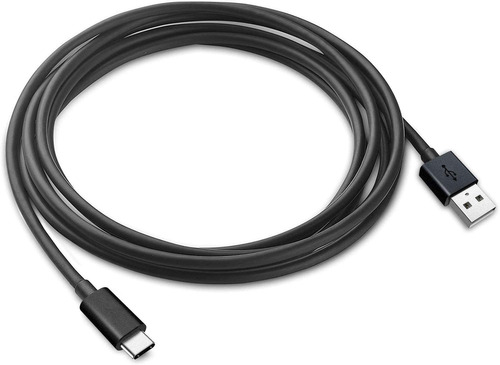 Cable De Datos / Carga Usb A Usb C 5 Pies Negro